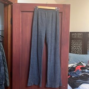 Joah Brown flared pants grey